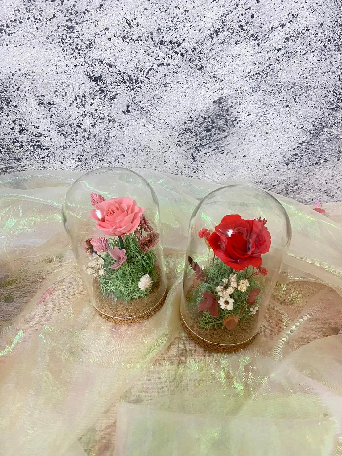 永生花玻璃罩系列(小)