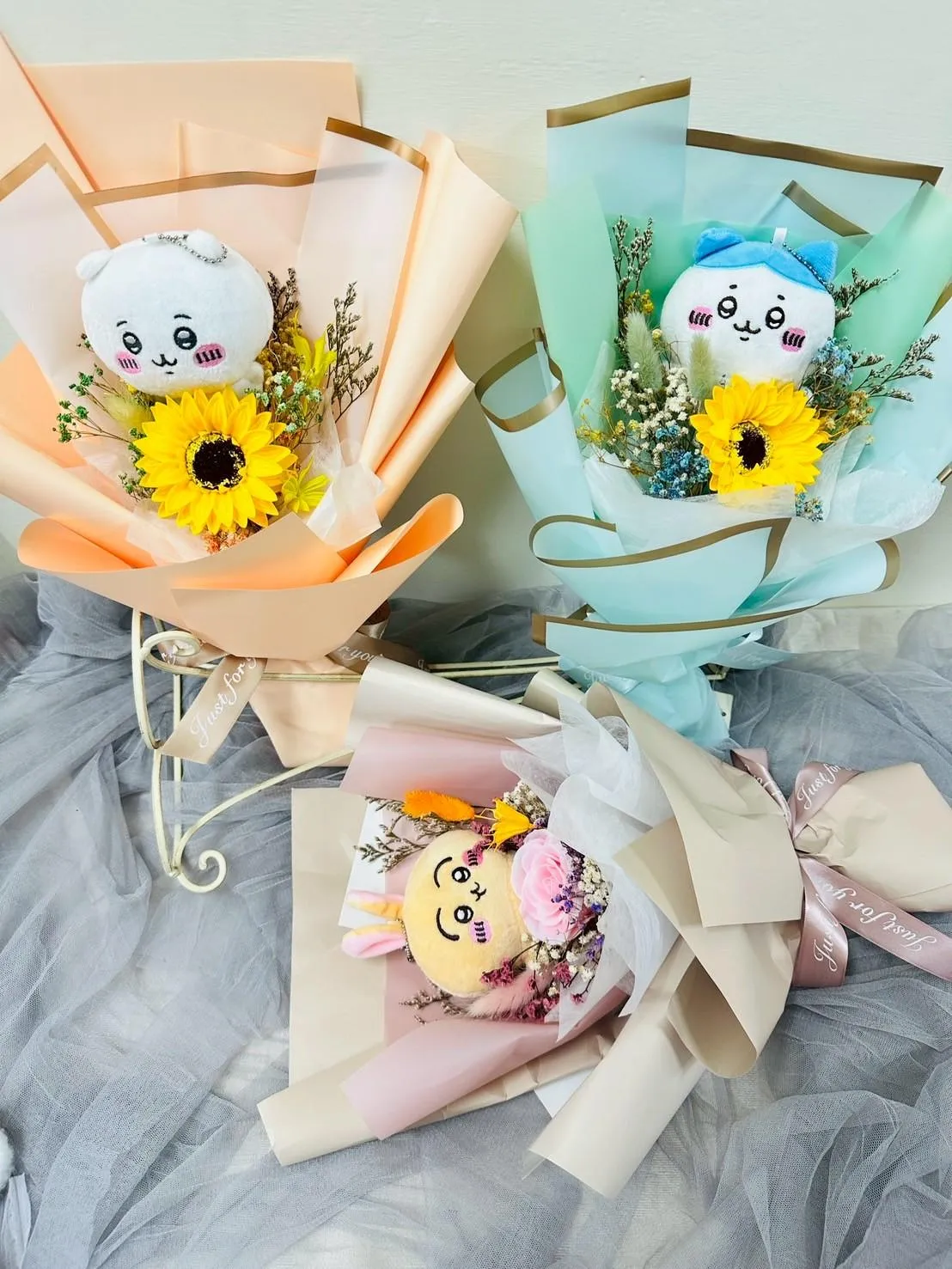 各式娃娃花束(小)