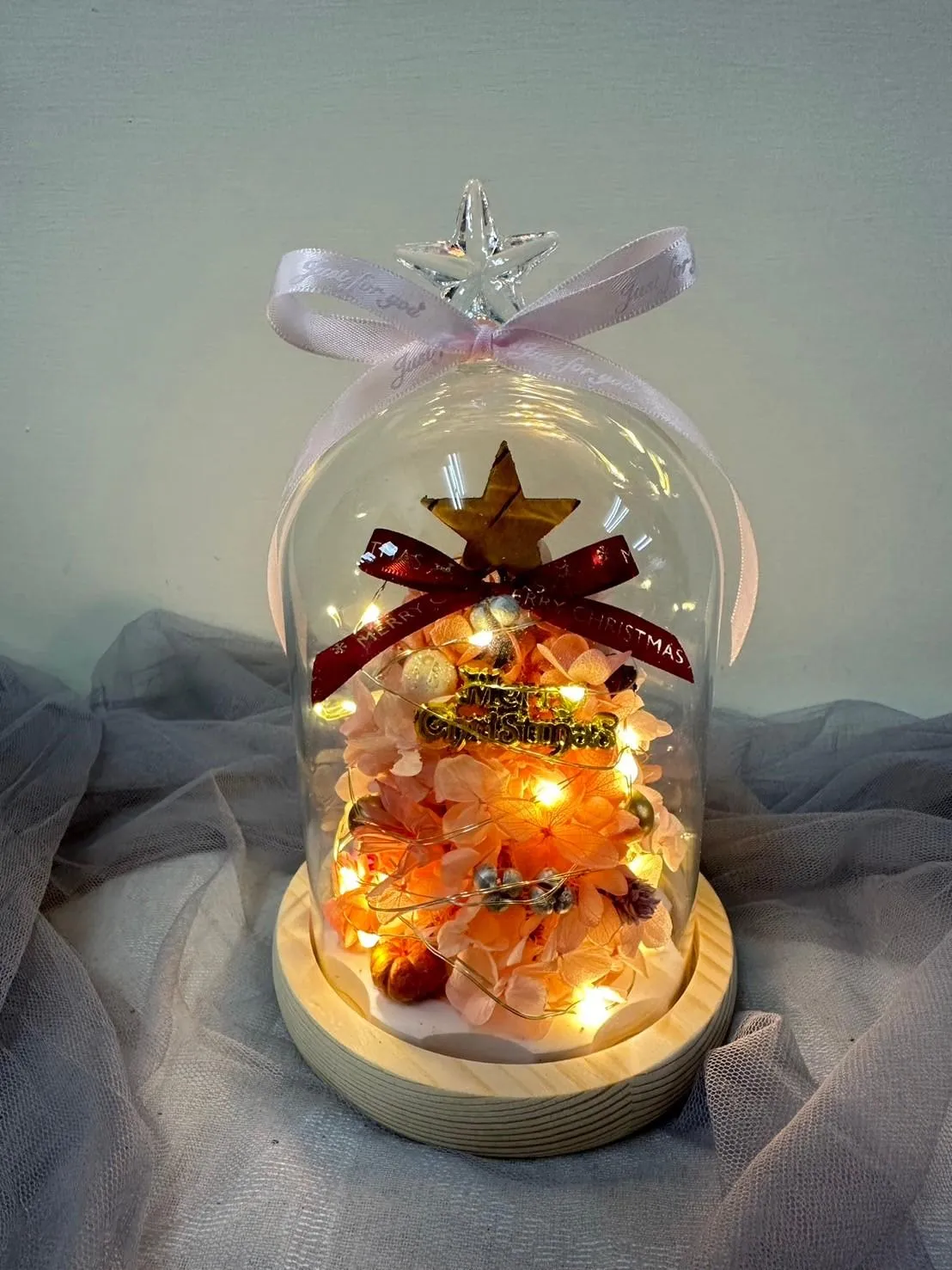 聖誕限定玻璃罩