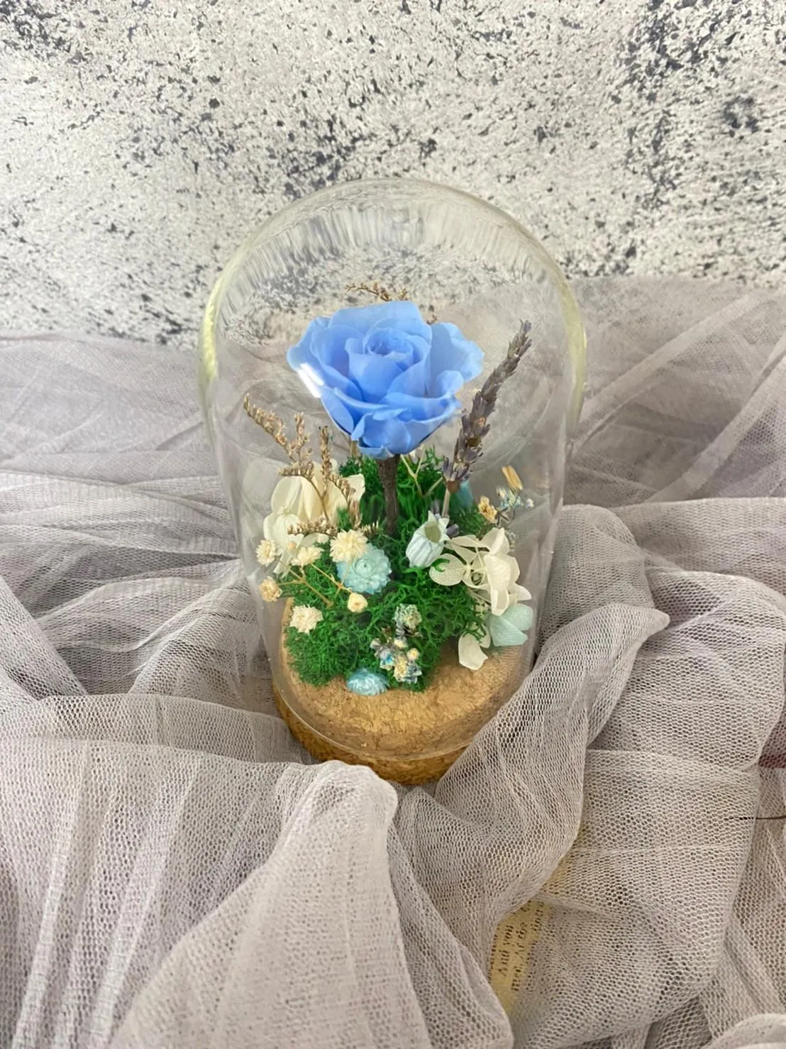 永生花玻璃罩系列(小)