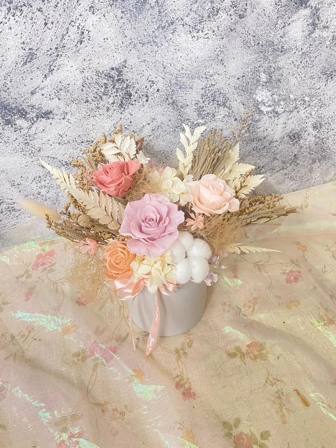 開幕盆花(圓盆)