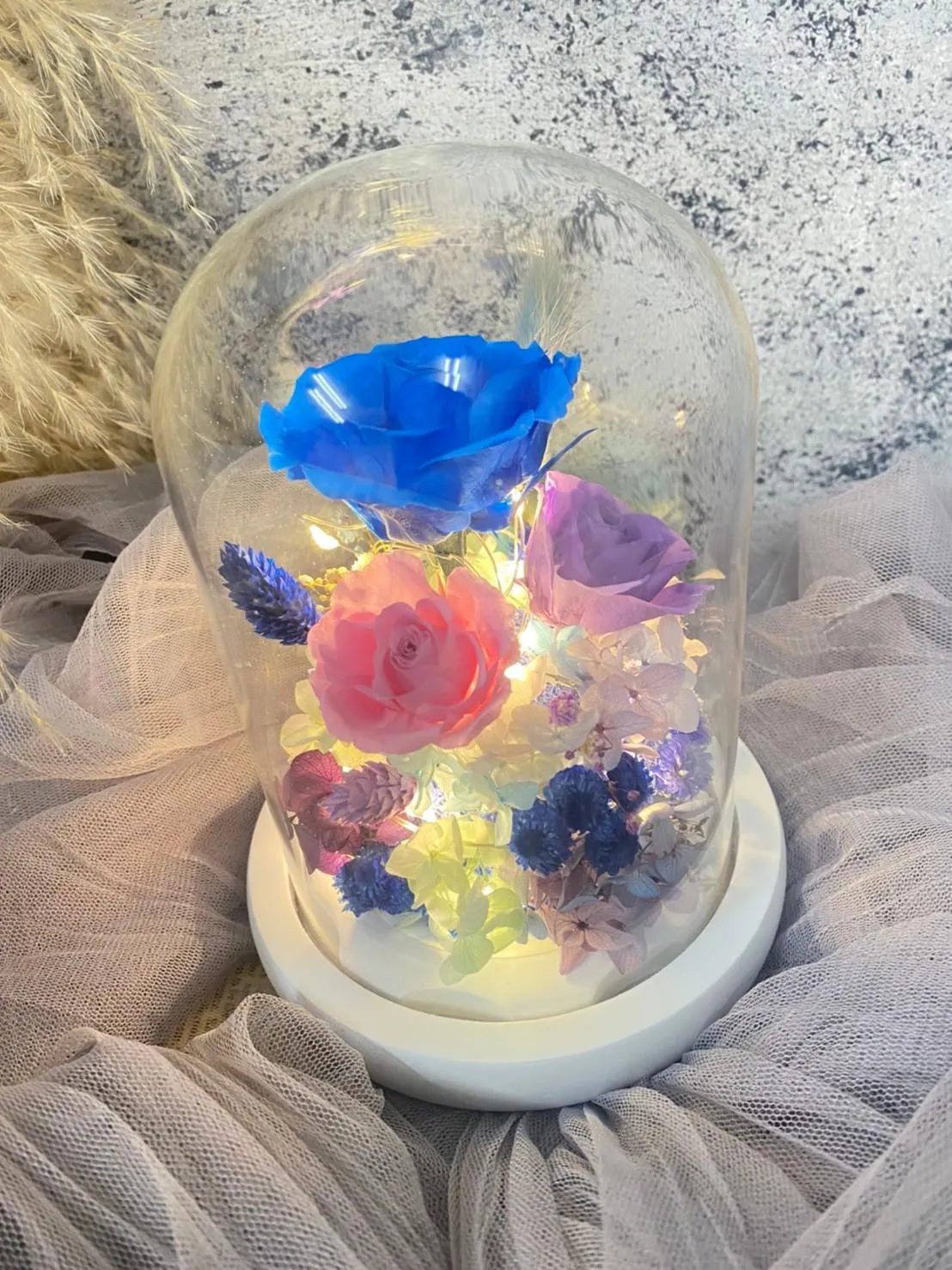 永生花玻璃罩(訂製款)