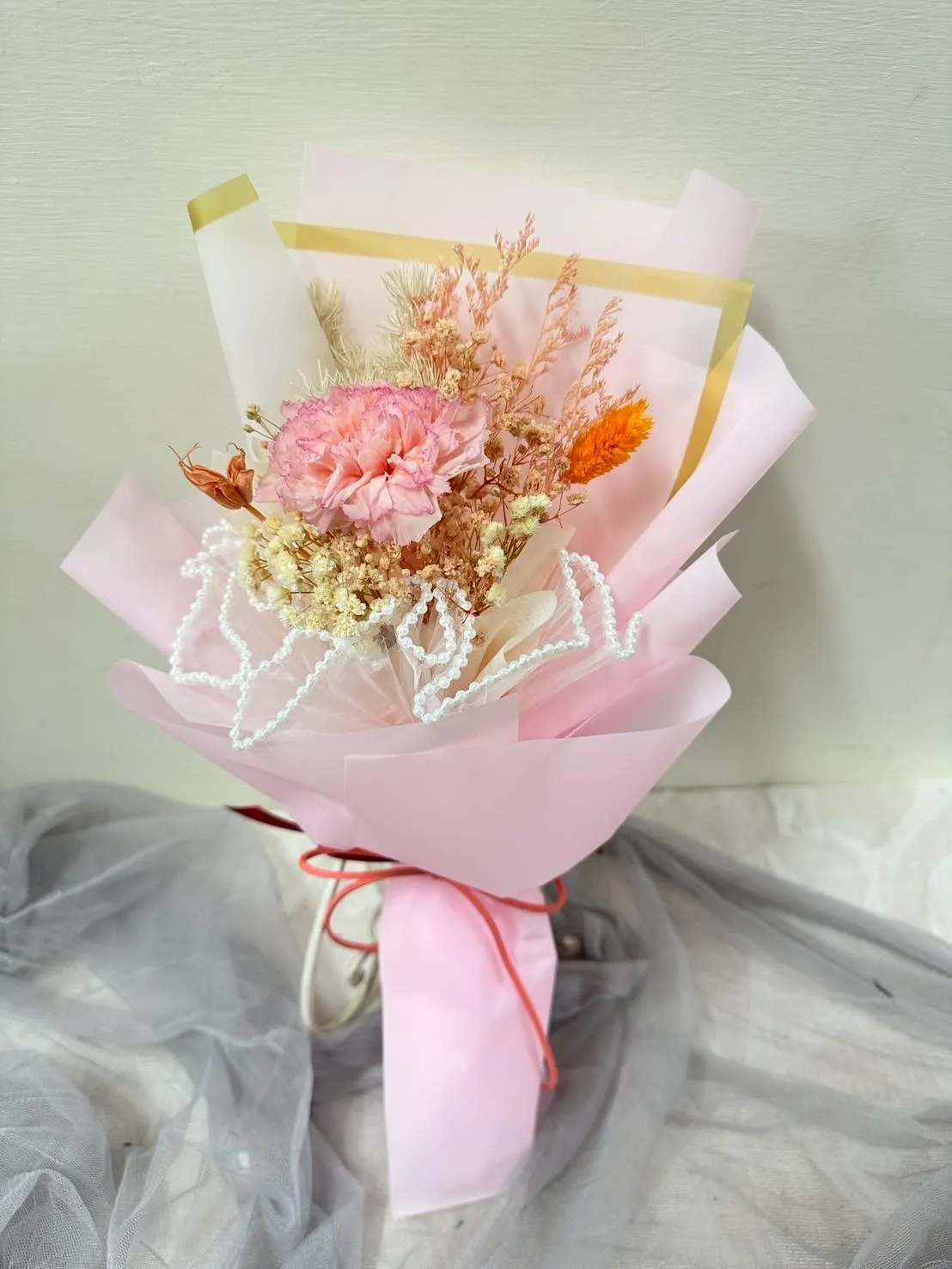 永生康乃馨花束