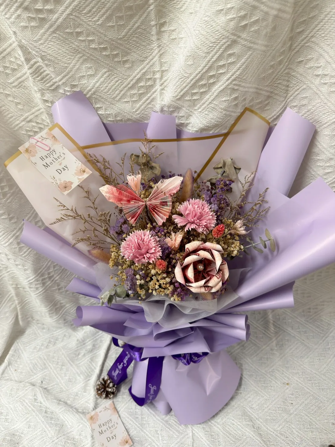 有錢花捲邊玫瑰款