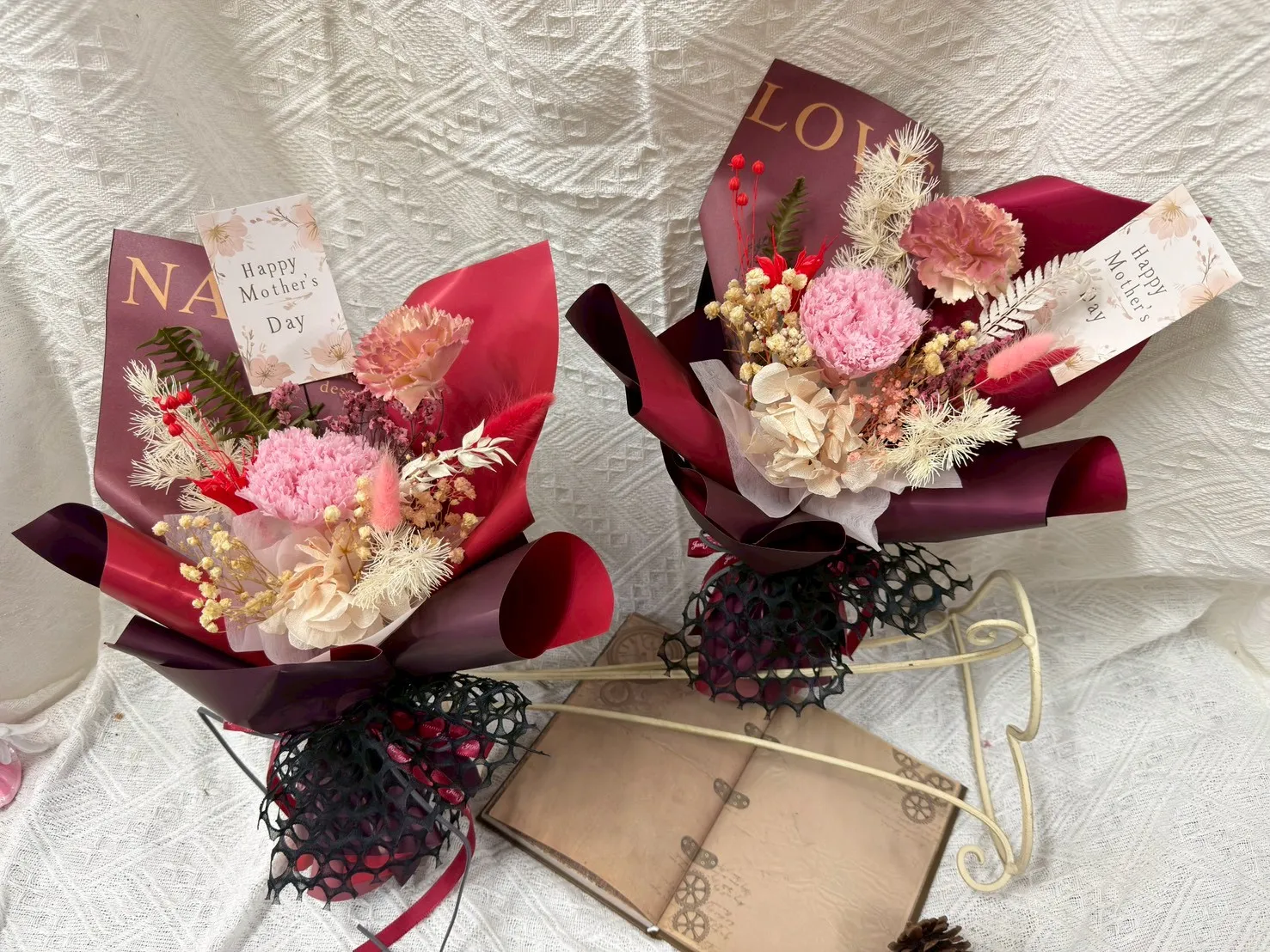 永生康乃馨花束(中)