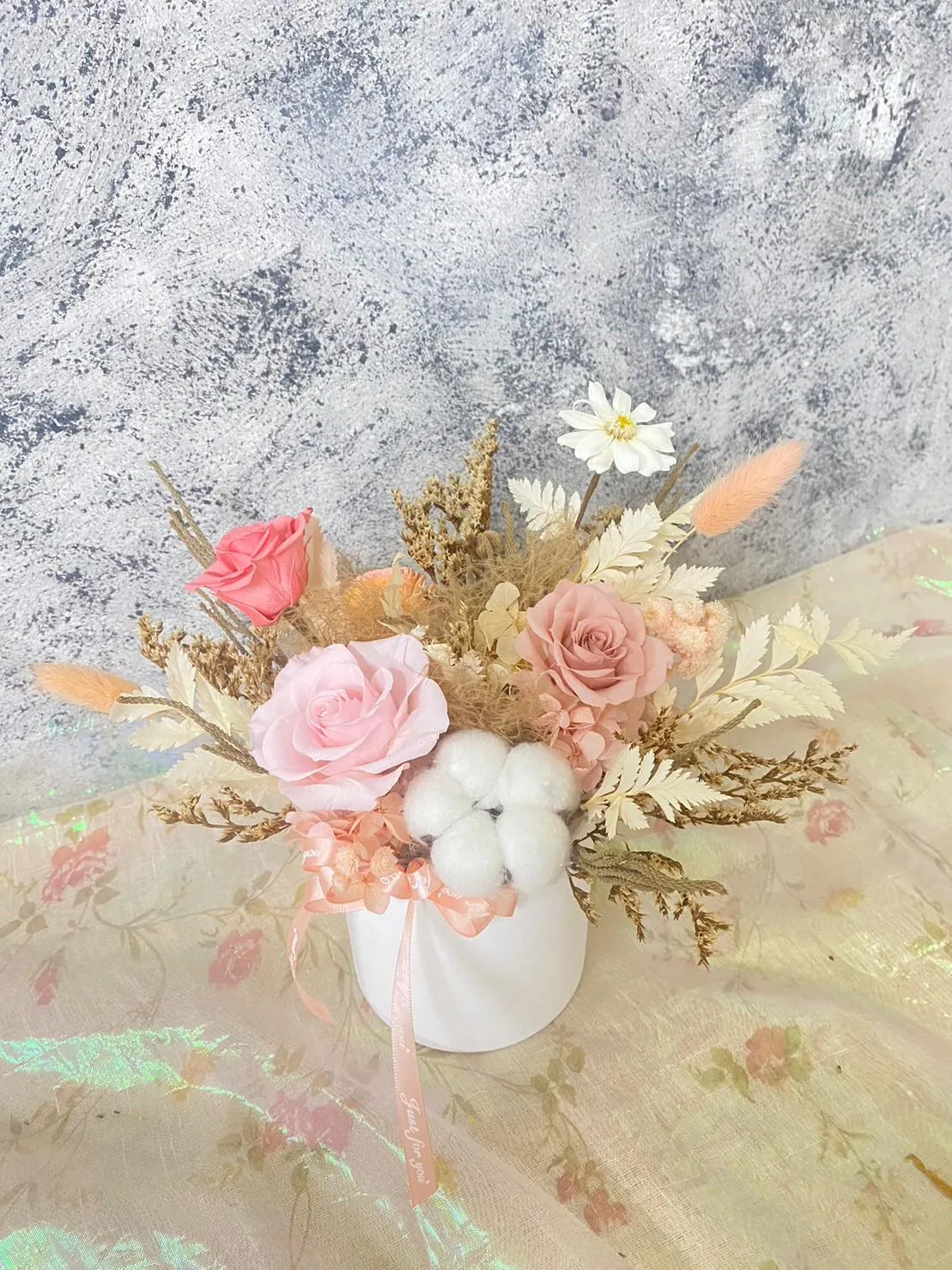 開幕盆花(圓盆)