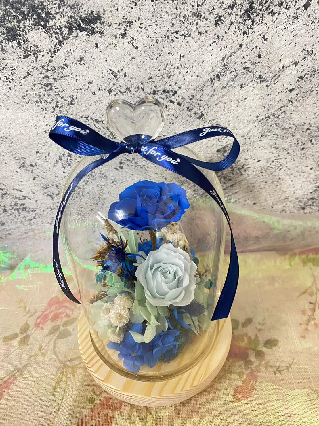 永生花玻璃罩(中)