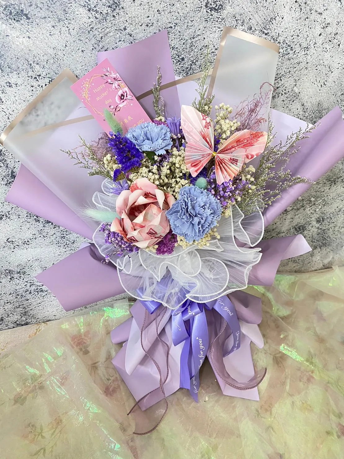 有錢花捲邊玫瑰款