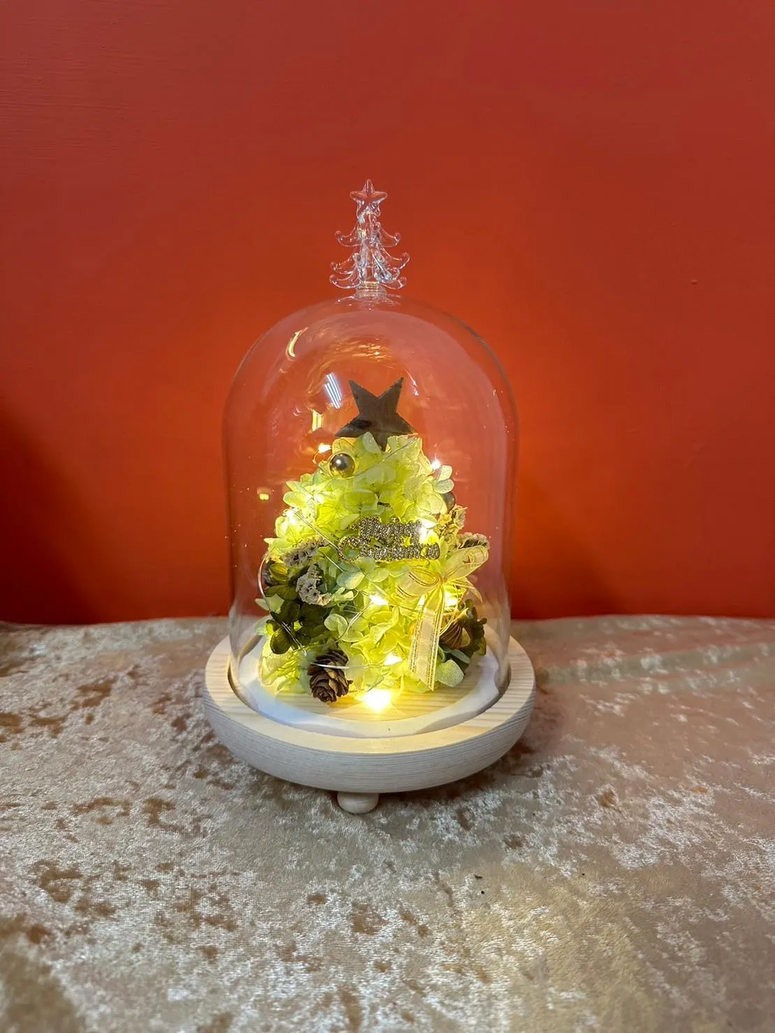 聖誕限定玻璃罩