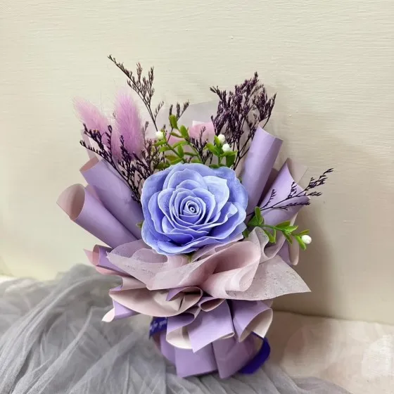 桌上型香皂花&隨機公仔款