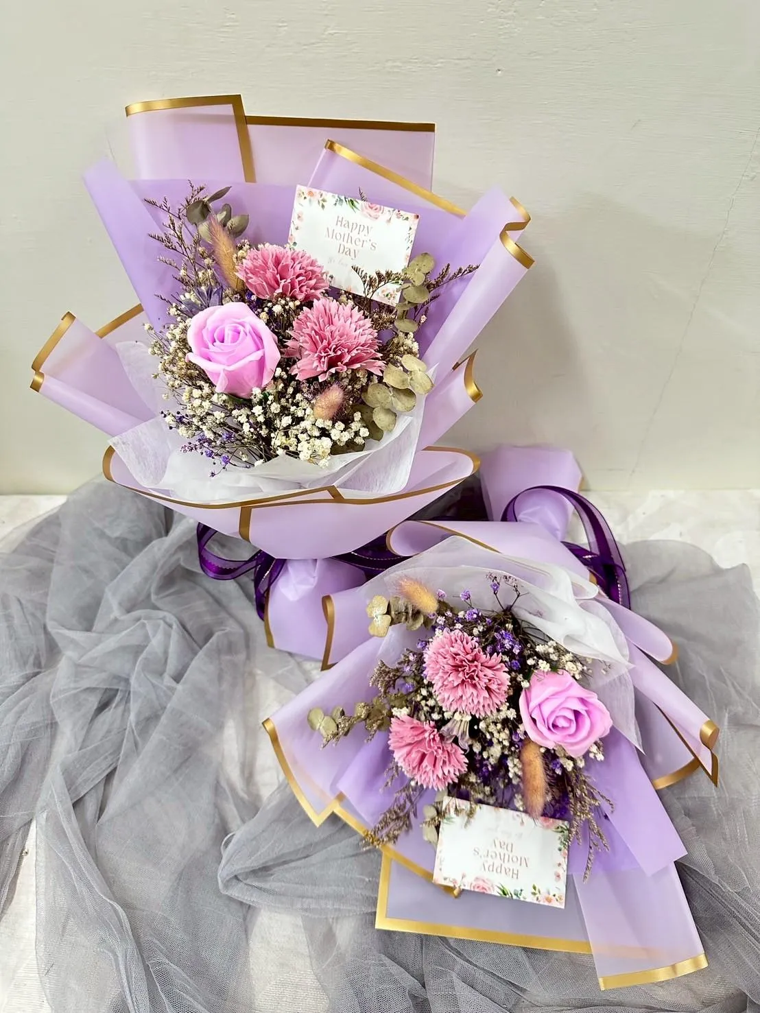 香皂康乃馨花束