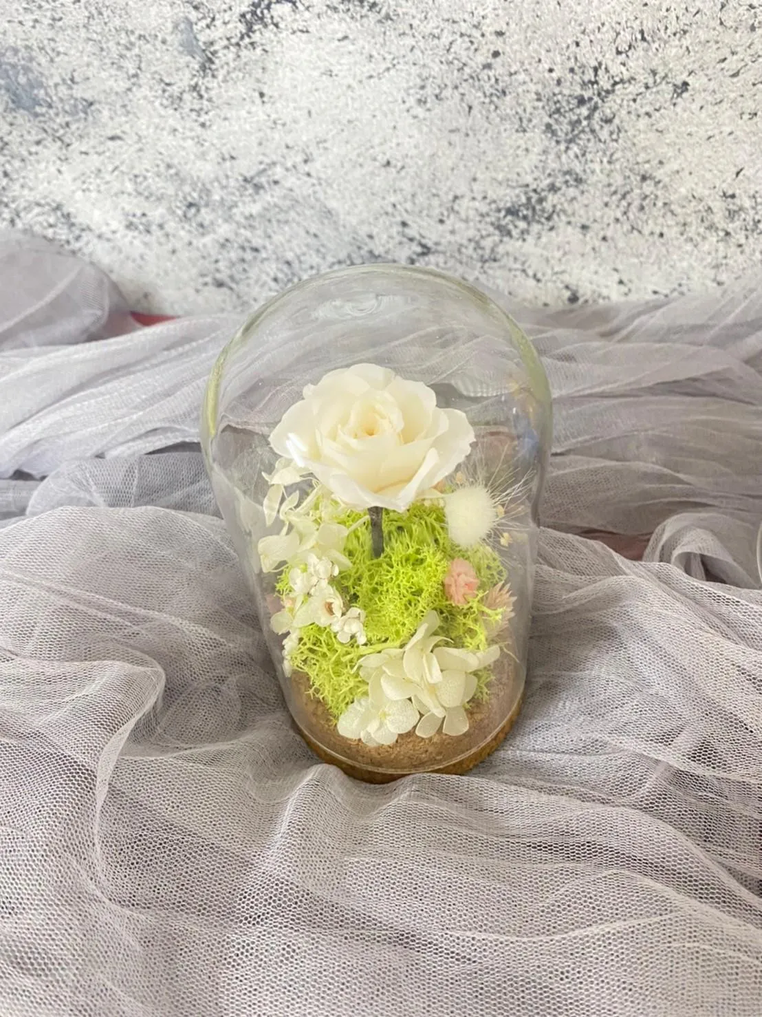 永生花玻璃罩系列(小)