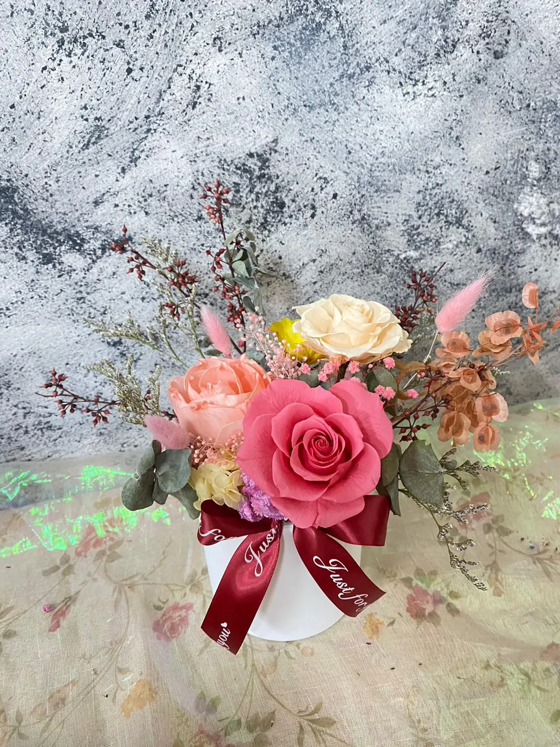 開幕盆花(圓盆)