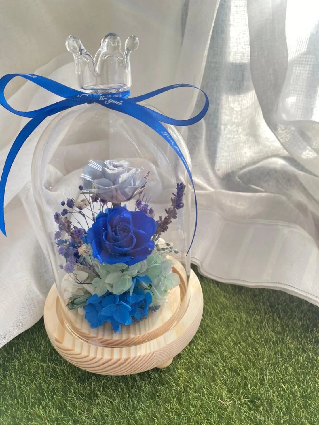 永生花玻璃罩(中)