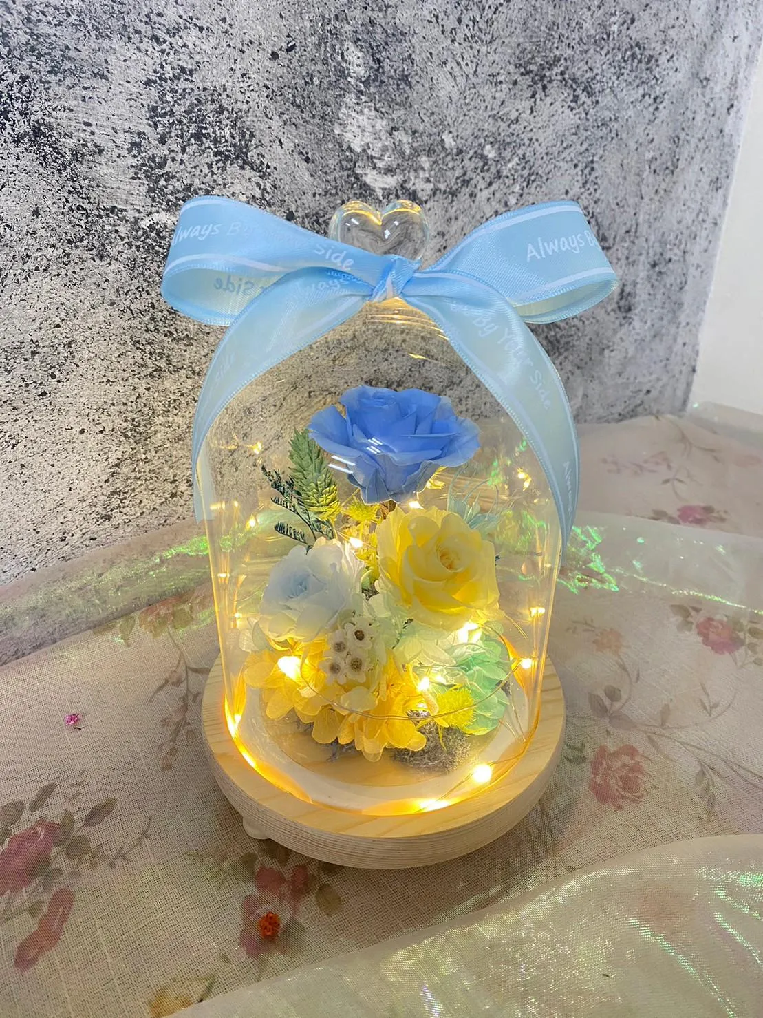 永生花玻璃罩(大)