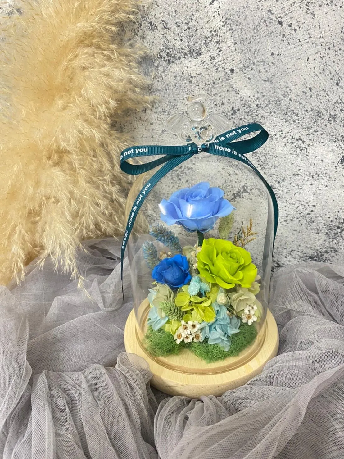永生花玻璃罩(大)