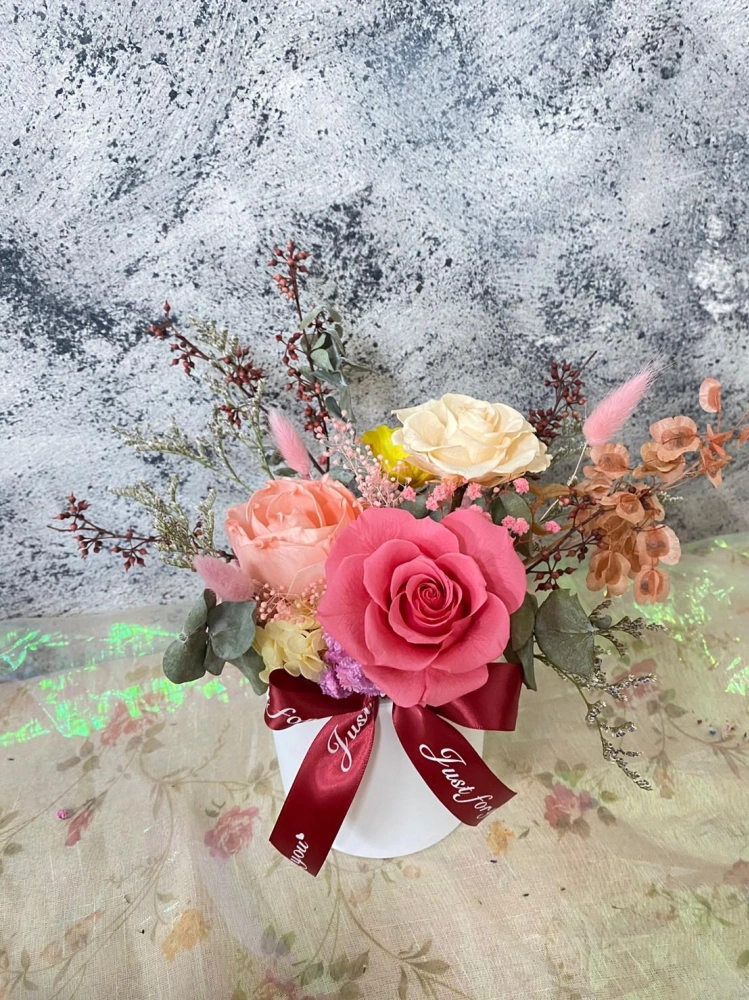 開幕盆花(圓盆)