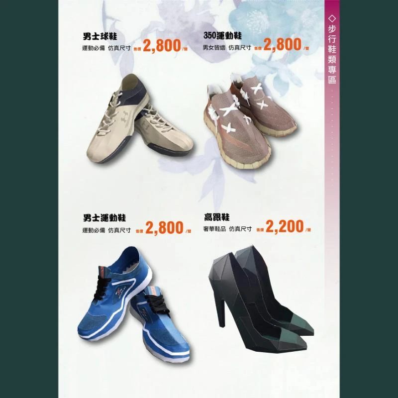 步行鞋類
