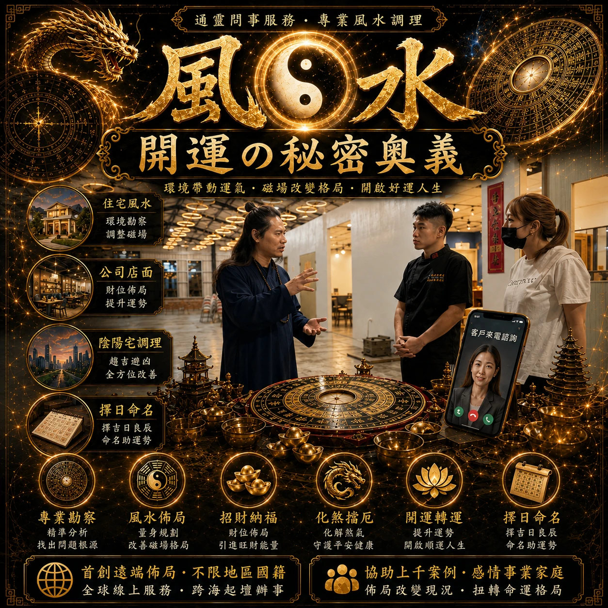 風水開運調理
