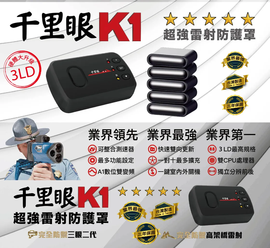 千里眼｜超強雷射防護罩