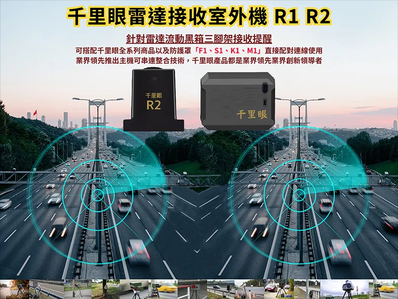 千里眼｜無線雷達接收室外機