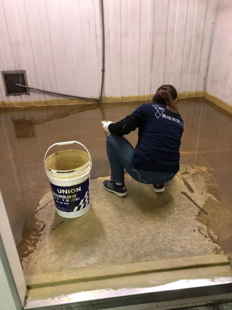 EPOXY FRP玻璃纖維鋪設
