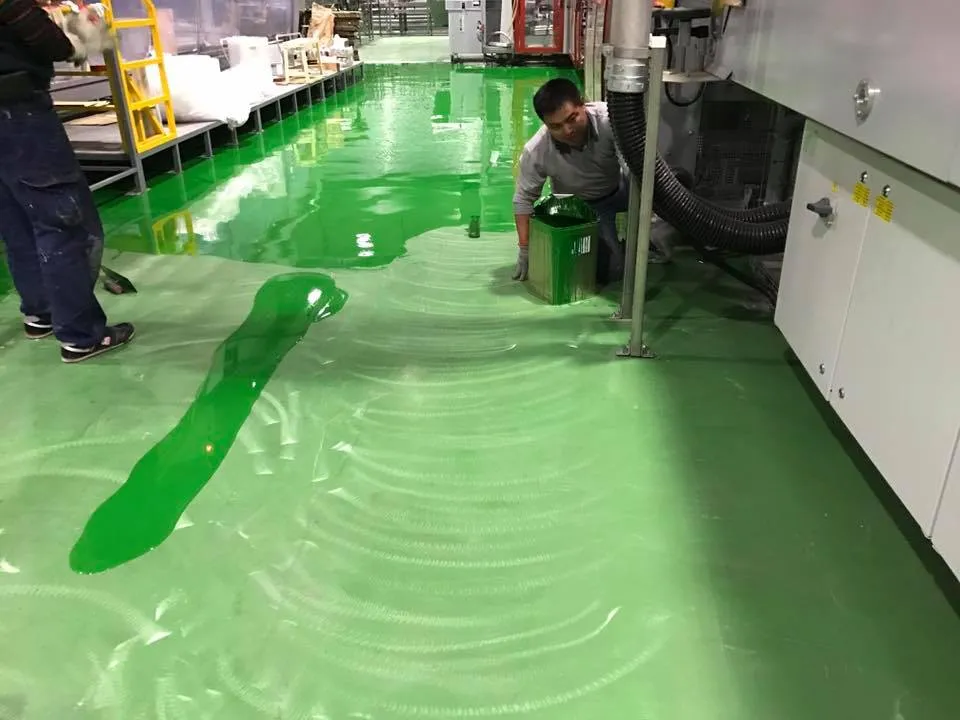 EPOXY面塗施作