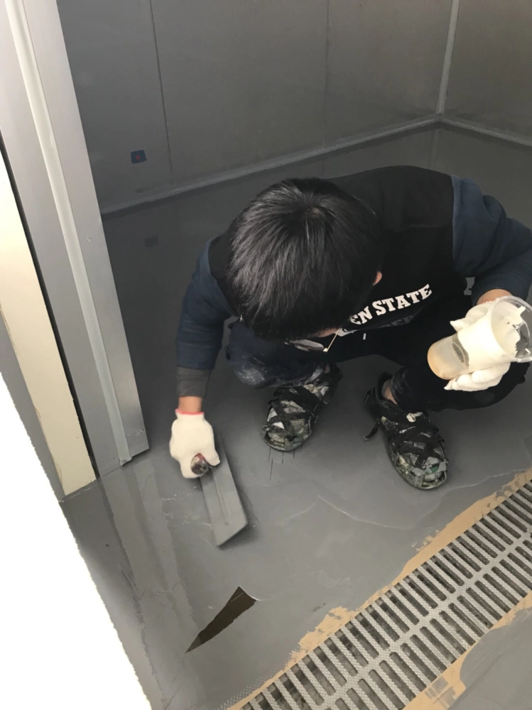 EPOXY面塗施作