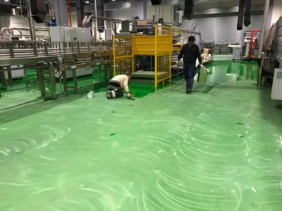 EPOXY面塗施作