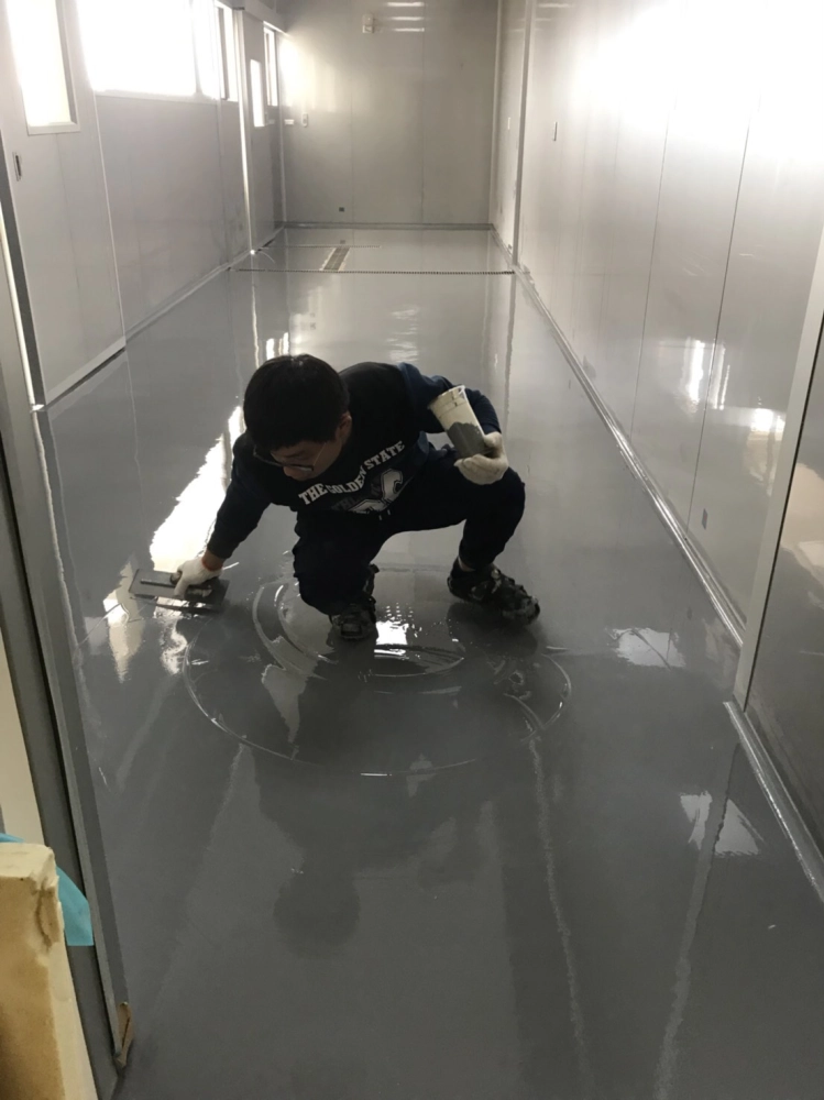 EPOXY面塗施作