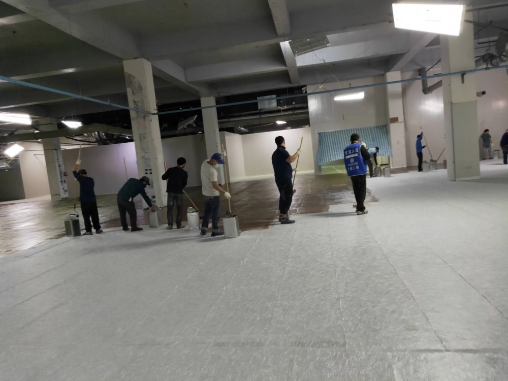EPOXY FRP玻璃纖維鋪設