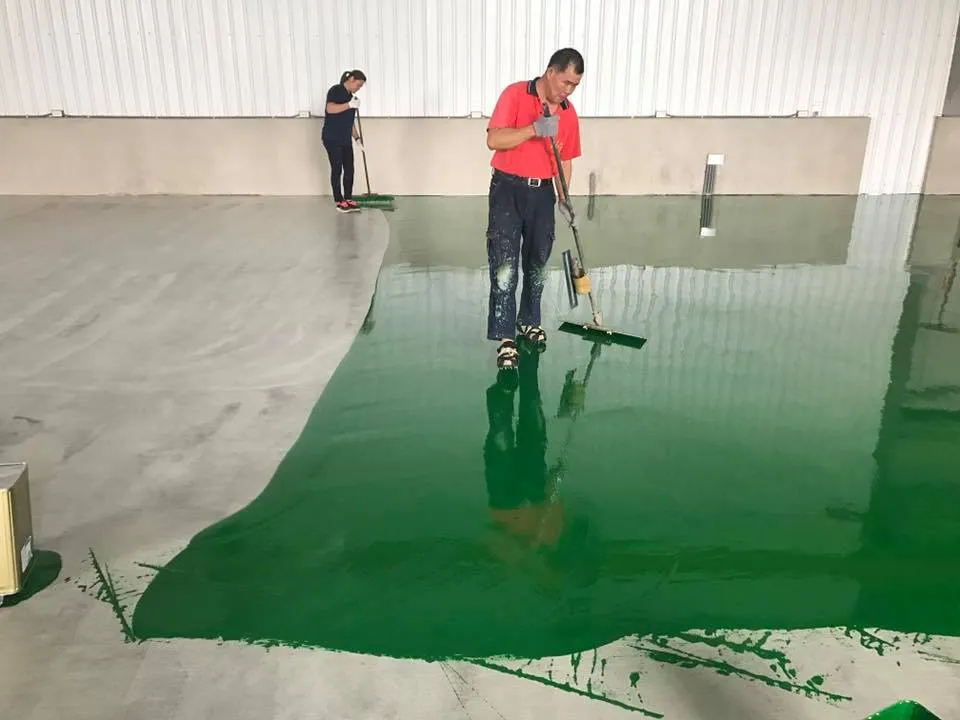 EPOXY面塗施作