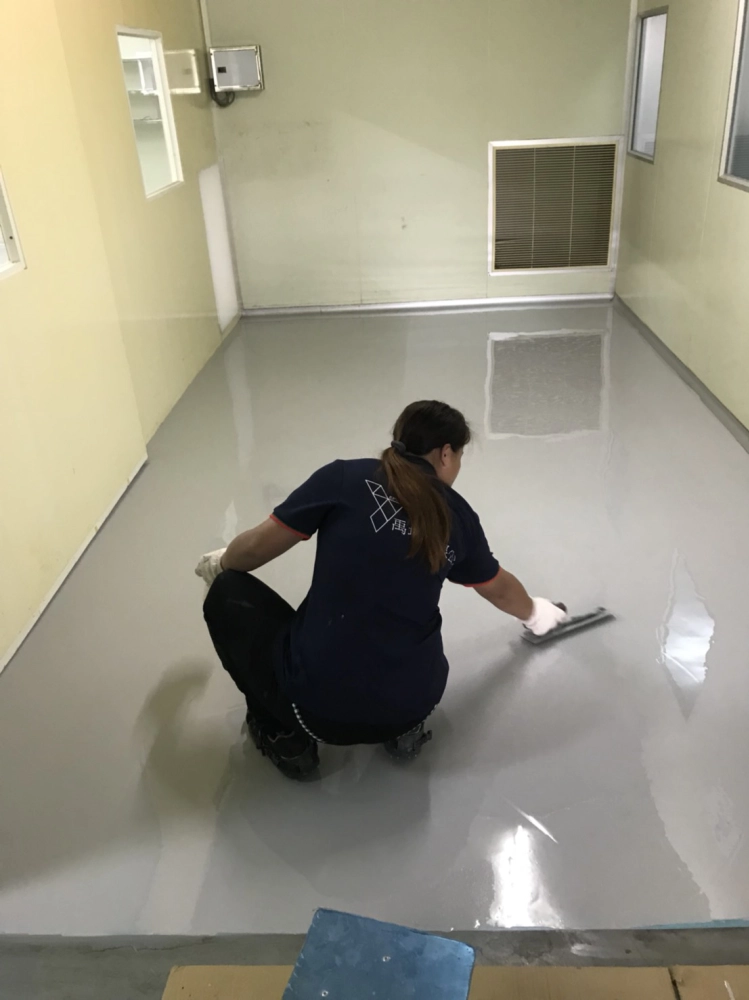 EPOXY面塗施作