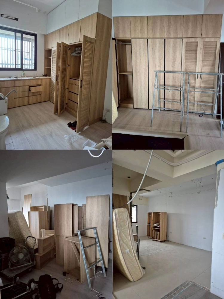 三發晶沙全屋大坪數拆除