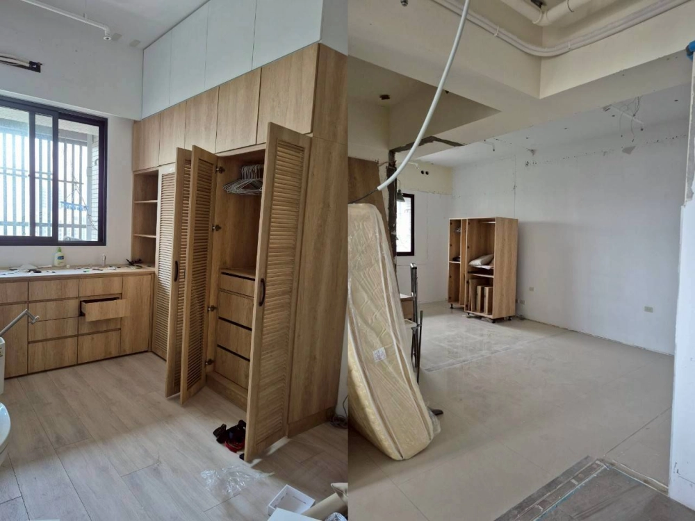 三發晶沙全屋大坪數拆除