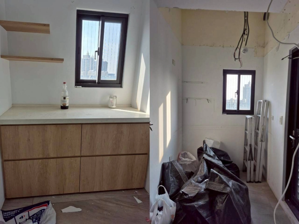 三發晶沙全屋大坪數拆除