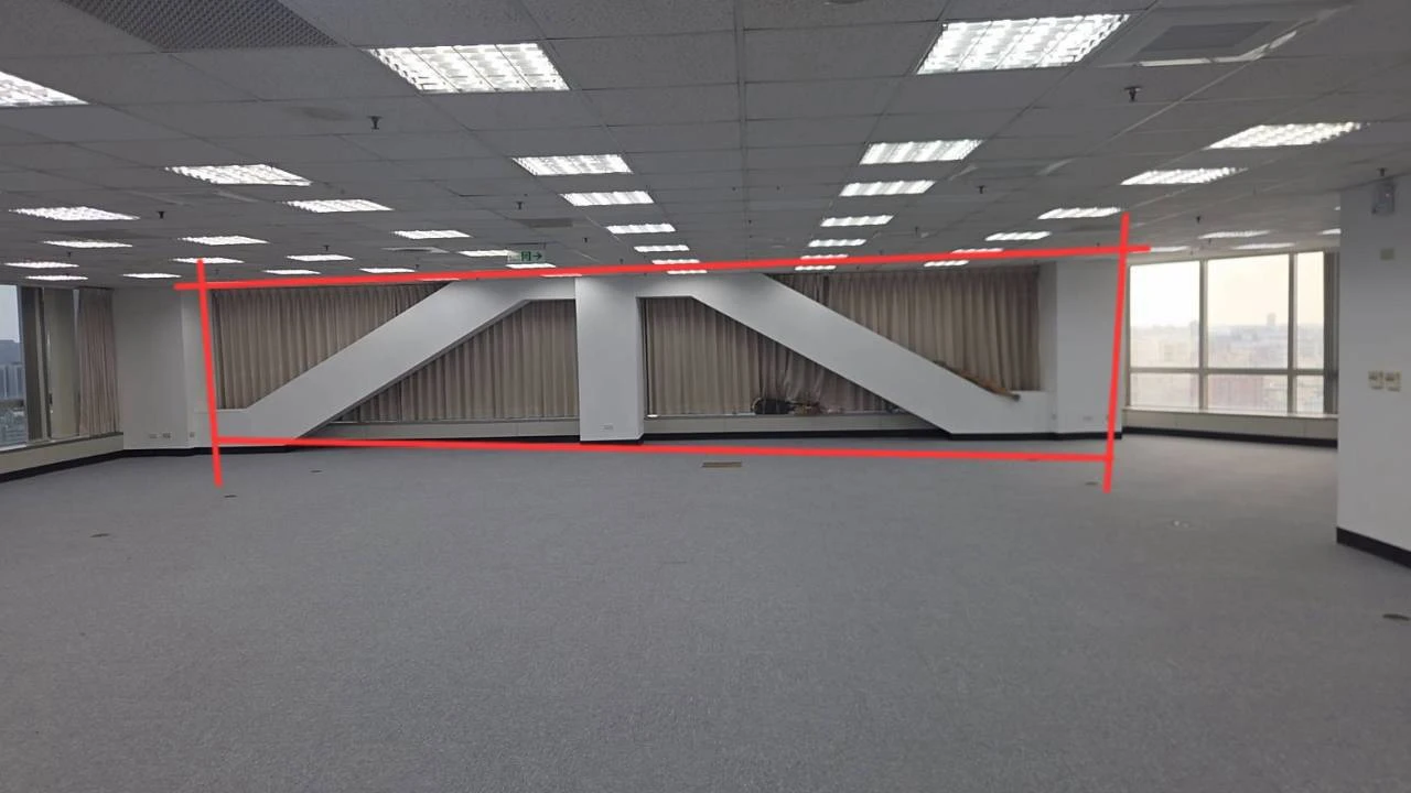 高雄市區 維比大樓辦公室局部拆除