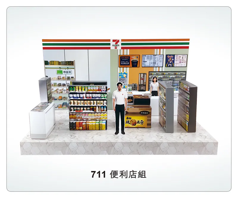 711便利店組