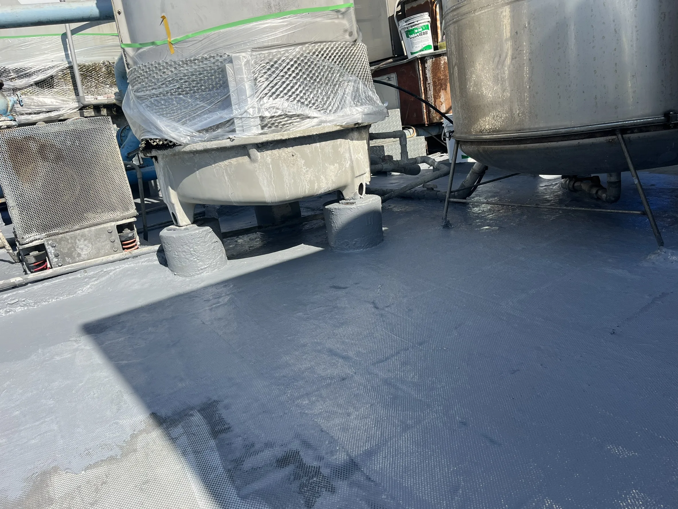 中壢麥當勞頂樓機房防水