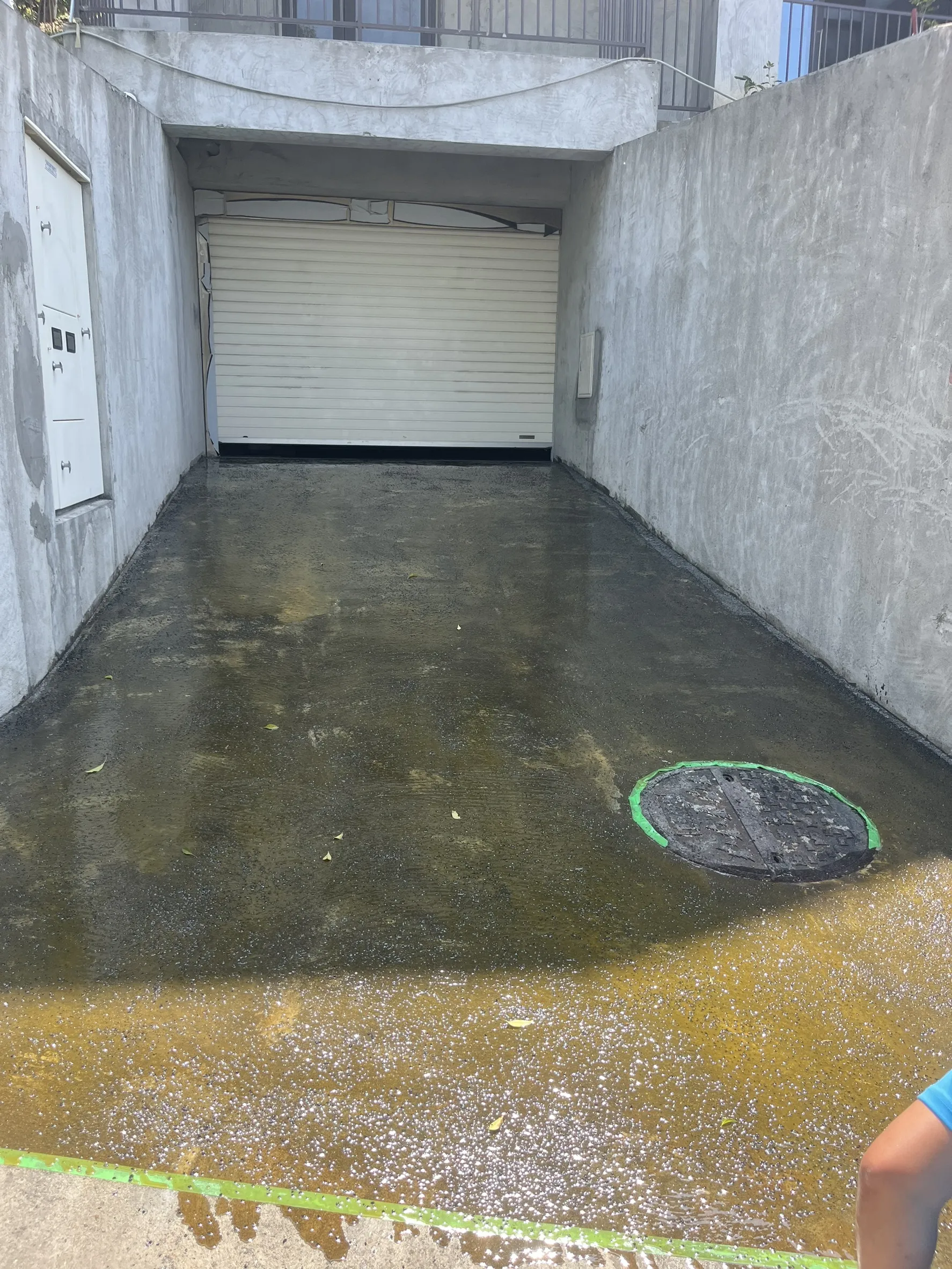 陽明山車道塗環氧樹脂