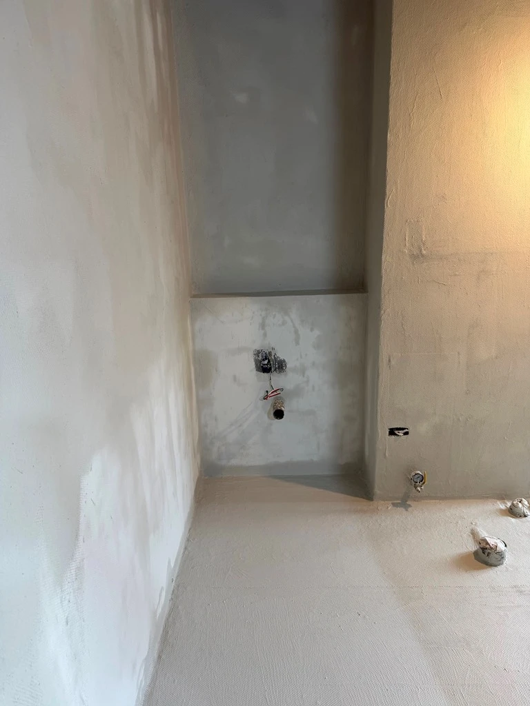 台北市信義區別墅蒸氣室貼網矽酸防水工程｜台北矽酸防水工程
