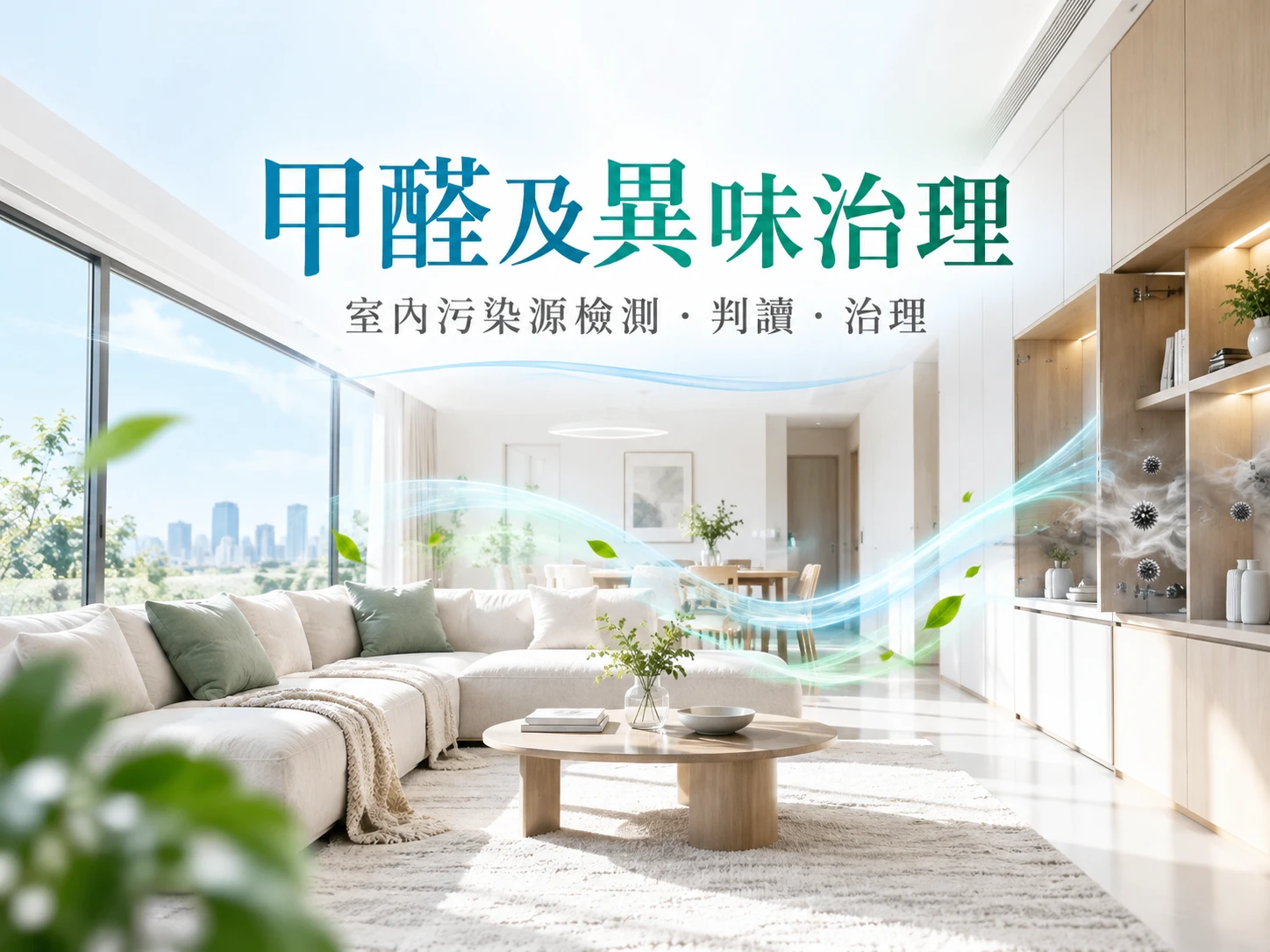 甲醛及 TVOC 室內空氣污染綜合治理