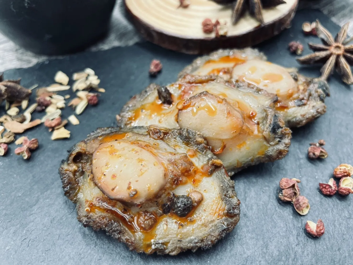 一口小鮑魚 退冰開封即食