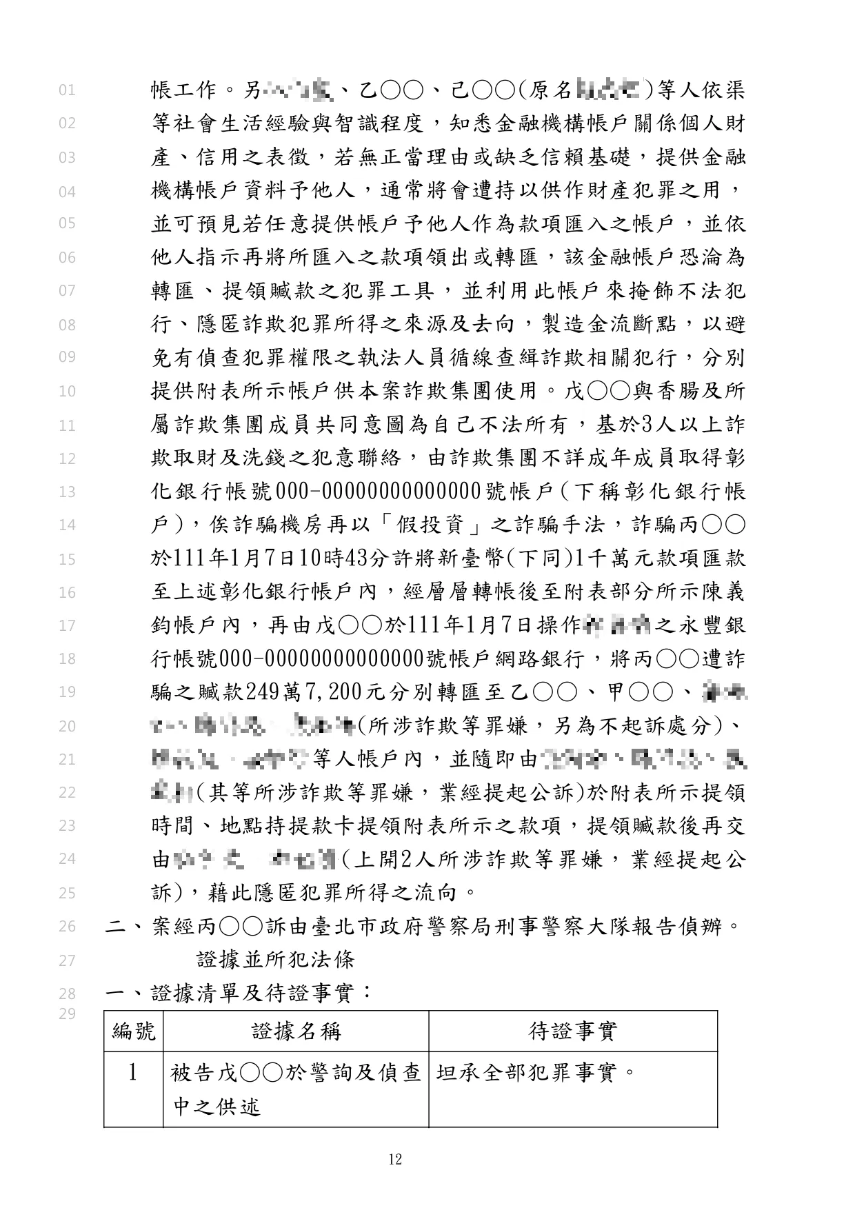 協助涉犯幫助洗錢案的客戶與被害人達成調解，使客戶取得緩刑，讓客戶不用有前科