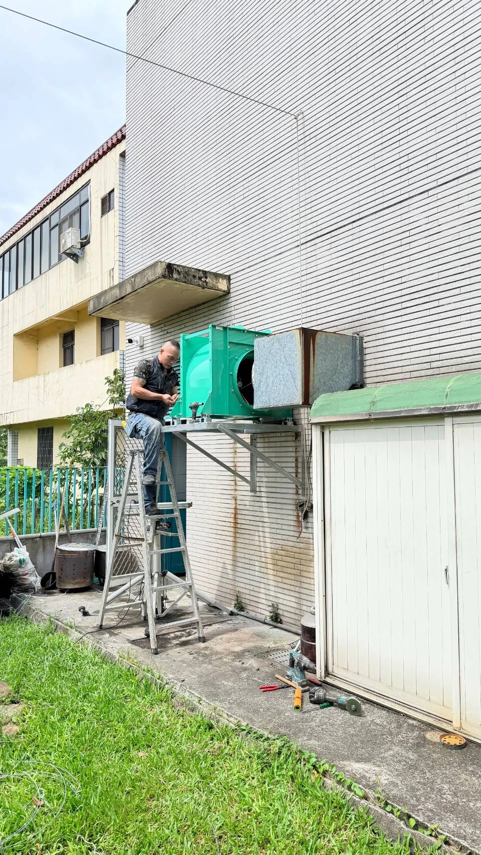 南投格林幼兒園 爐灶&抽風設備更新