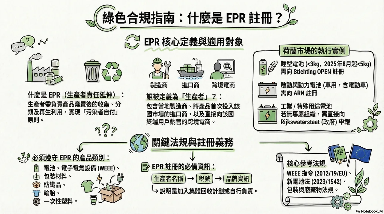 歐洲市場通行證：EPR（延伸生產者責任）註冊實戰全攻略