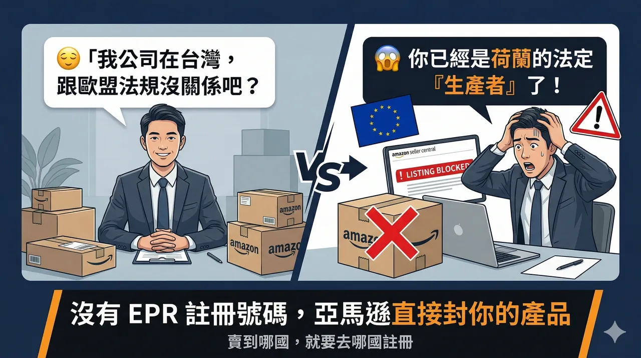 台灣電商賣家必看！透過亞馬遜賣到歐洲，你已經是「生產者」了