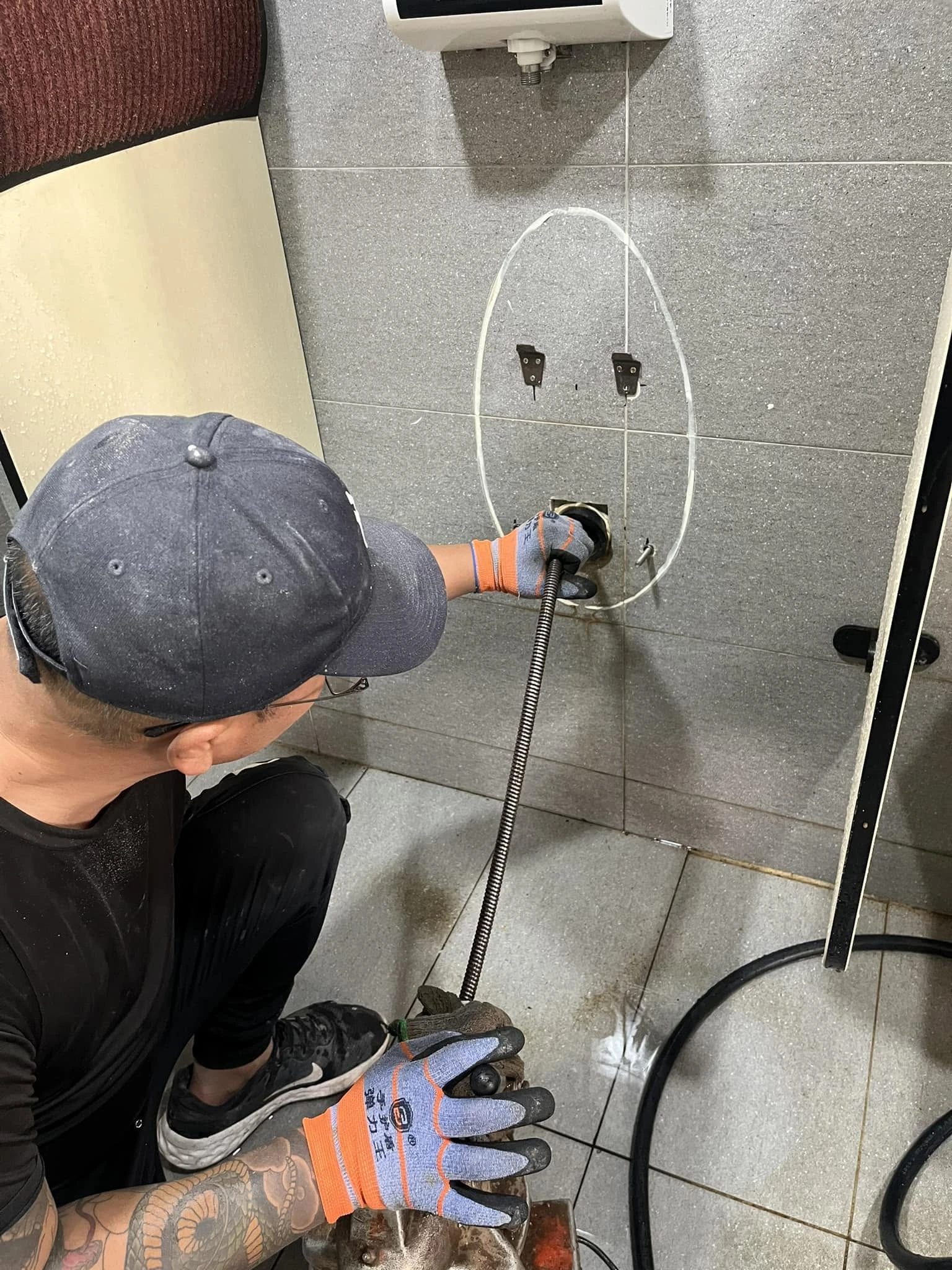 永康區鹽信街 #鐵條通管 #通小便斗