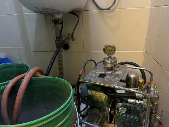 水管灌注