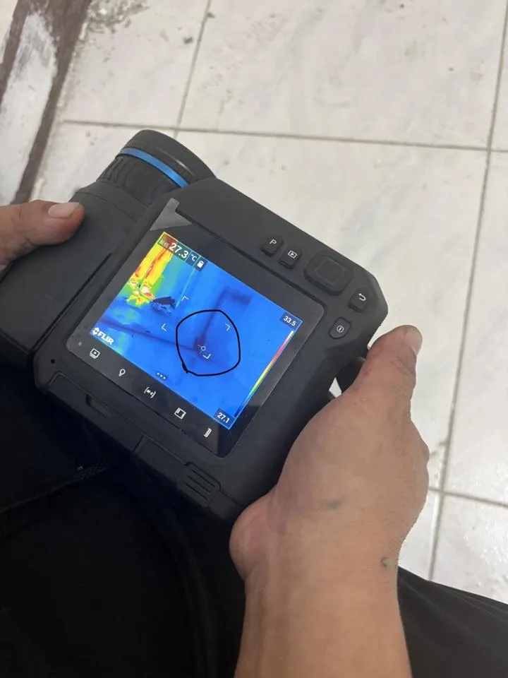 顏料測試、熱像儀檢測